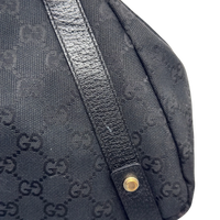 Gucci Shopper Abbey monogram schwarz – Henkel im Detail
