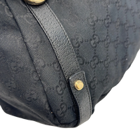 Gucci Shopper Abbey monogram schwarz – Henkel im Detail