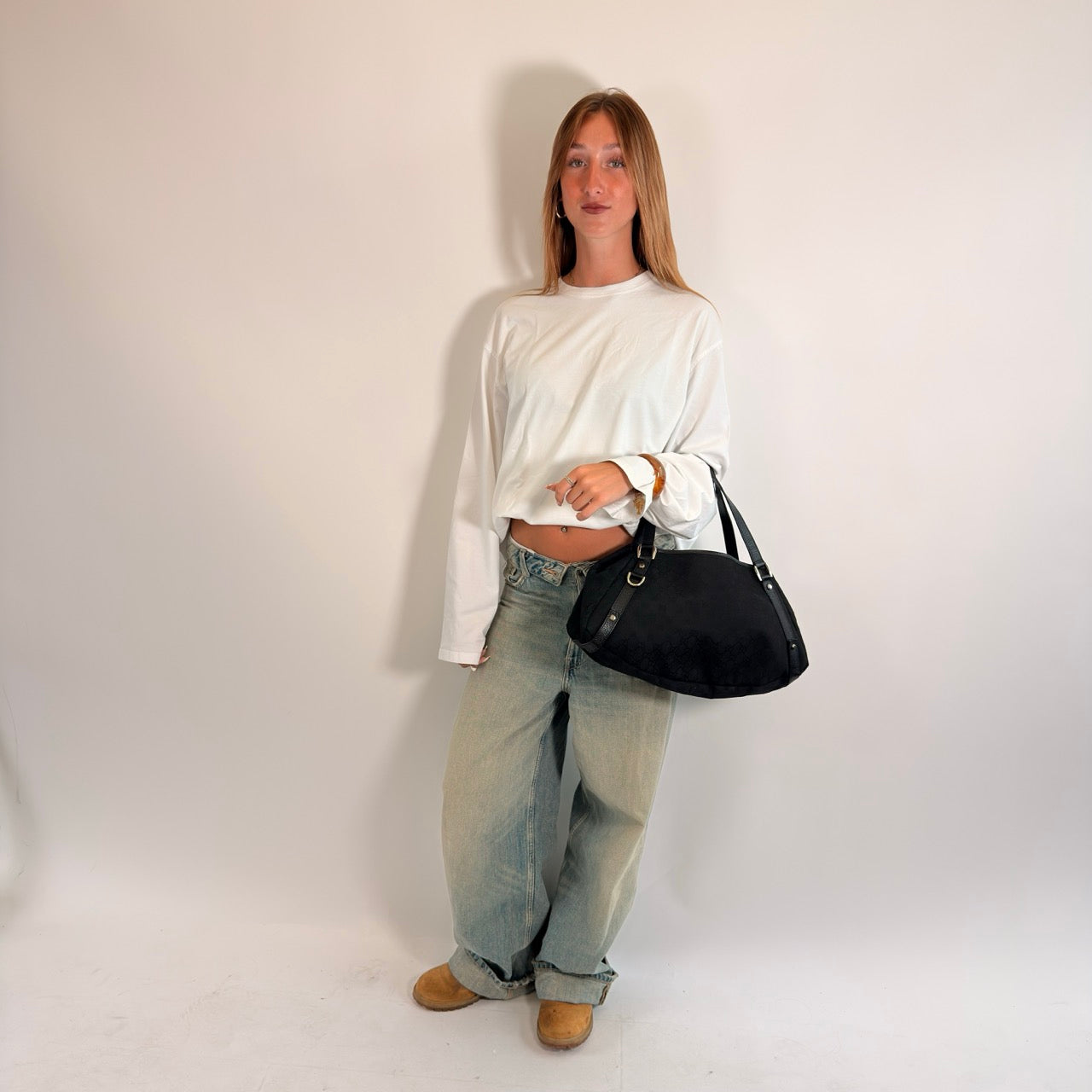 Gucci Shopper Abbey monogram schwarz