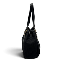 Gucci Shopper Abbey monogram schwarz – Seitenansicht