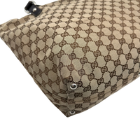 Gucci Shopper Horsebit Icon Bit monogram beige