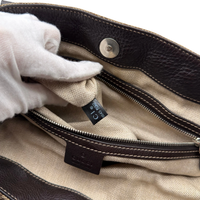 Gucci Shopper Horsebit Icon Bit monogram beige