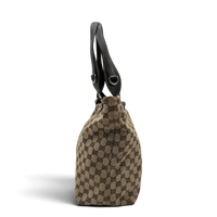 Gucci Shopper Horsebit Icon Bit monogram beige
