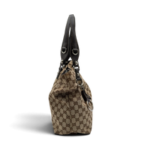 Gucci Shopper Horsebit Icon Bit monogram beige