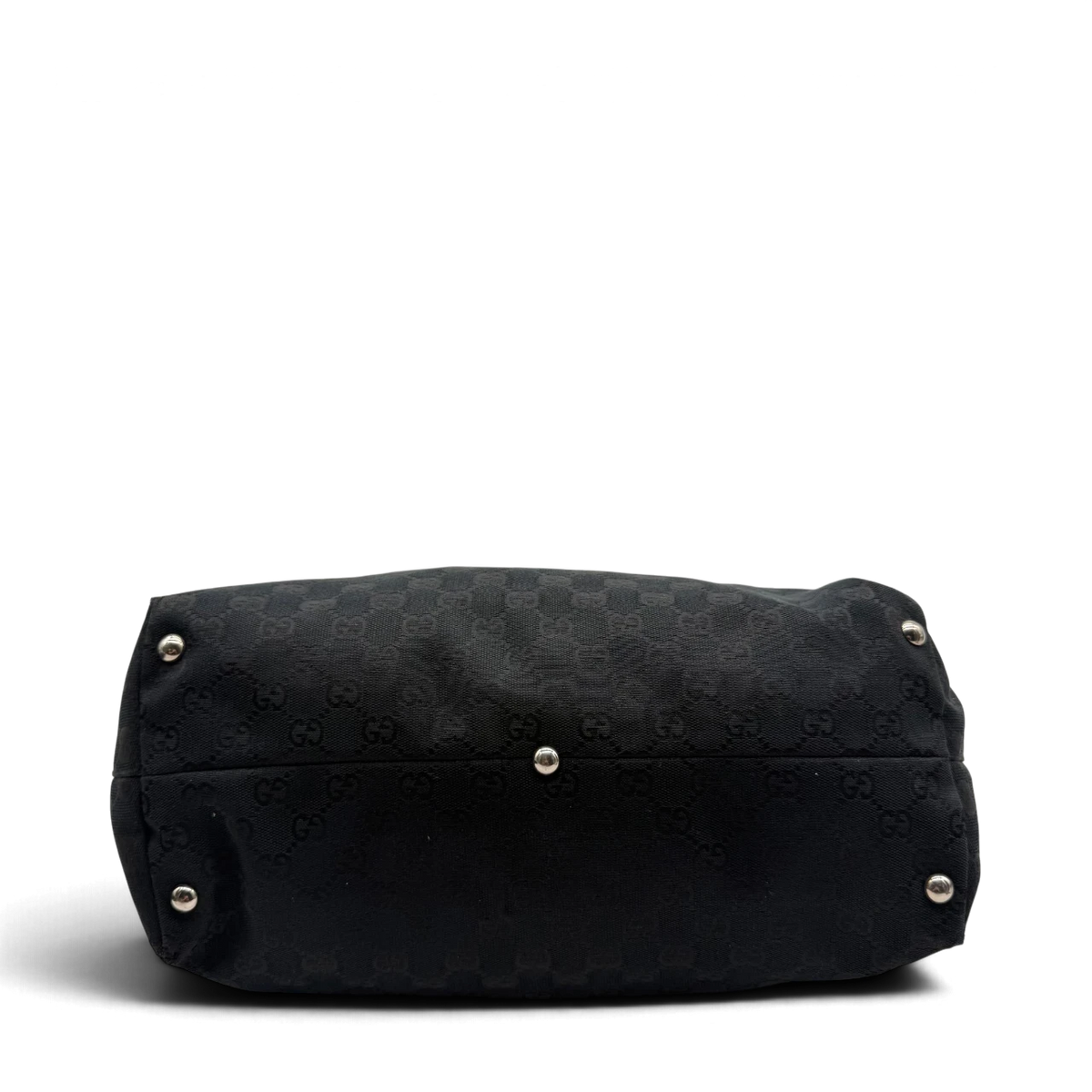 Gucci Shopper Horsebit Icon Bit monogram schwarz – Unterseite