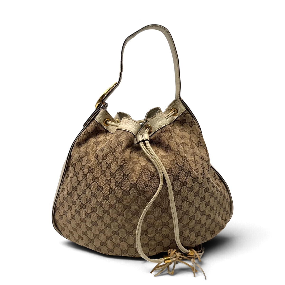 Gucci Shopper Peggy large monogram beige – Gesamtansicht