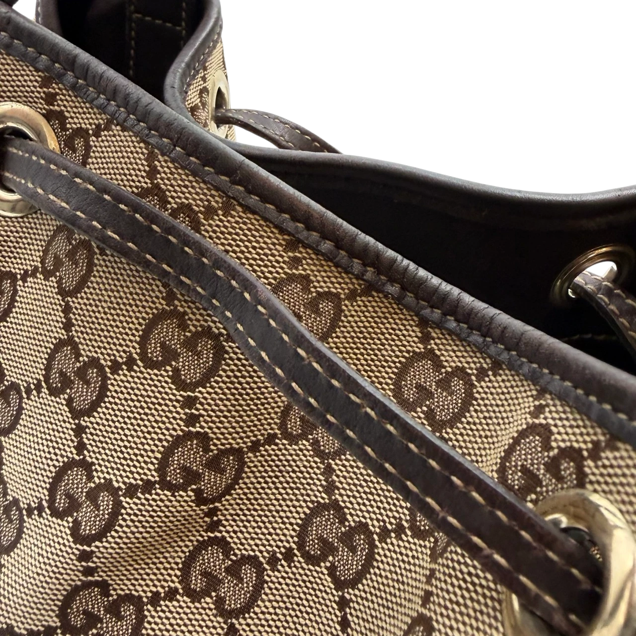 Gucci Shopper Peggy large monogram beige