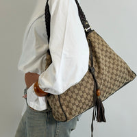 Gucci Shopper Peggy large monogram beige