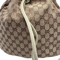 Gucci Shopper Peggy large monogram beige – Detailansicht