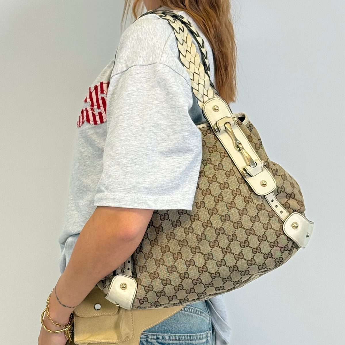 Gucci Shopper Pelham monogram beige