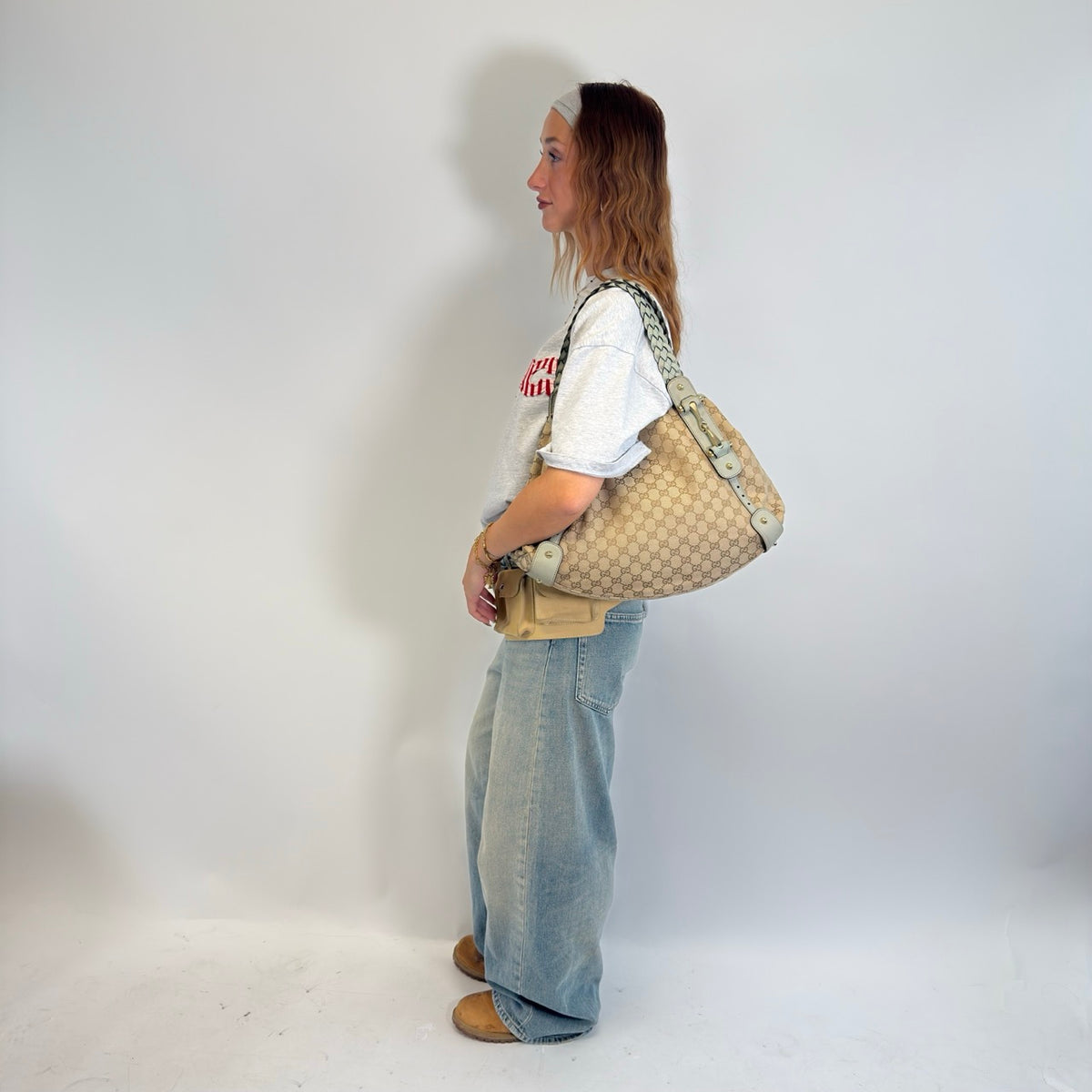 Gucci Shopper Pelham monogram beige