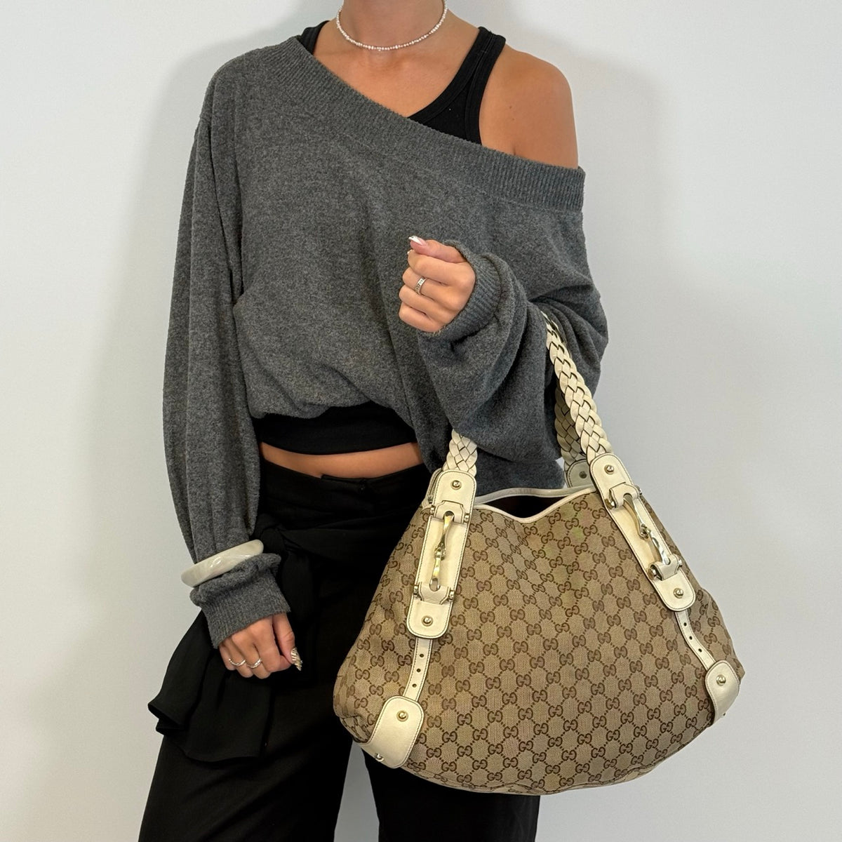 Gucci Shopper Pelham monogram beige