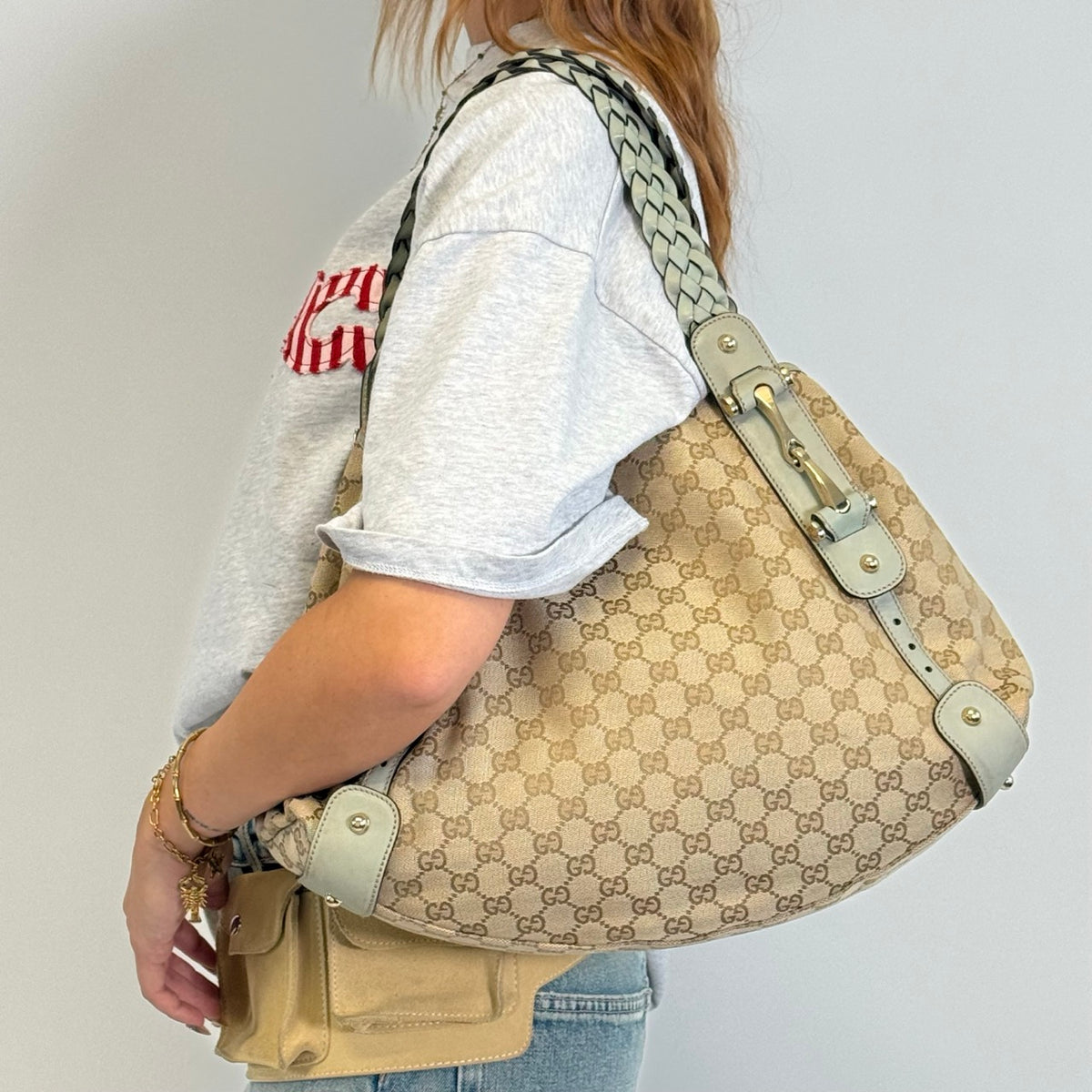 Gucci Shopper Pelham monogram beige