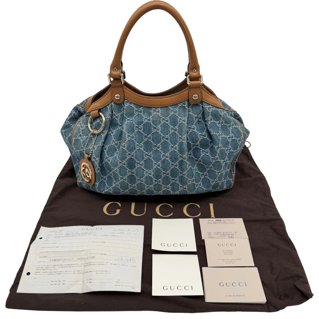 Gucci Shopper Sukey Denim