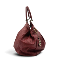 Gucci Shopper Sukey large aus Leder monogram rot