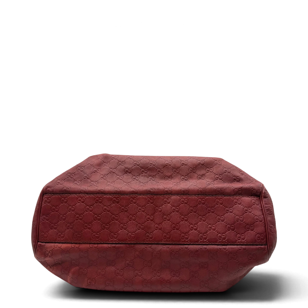 Gucci Shopper Sukey large aus Leder monogram rot