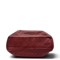 Gucci Shopper Sukey large aus Leder monogram rot