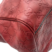 Gucci Shopper Sukey large aus Leder monogram rot