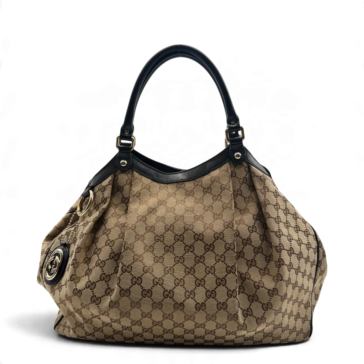 Gucci Shopper Sukey large monogram beige – Gesamtansicht