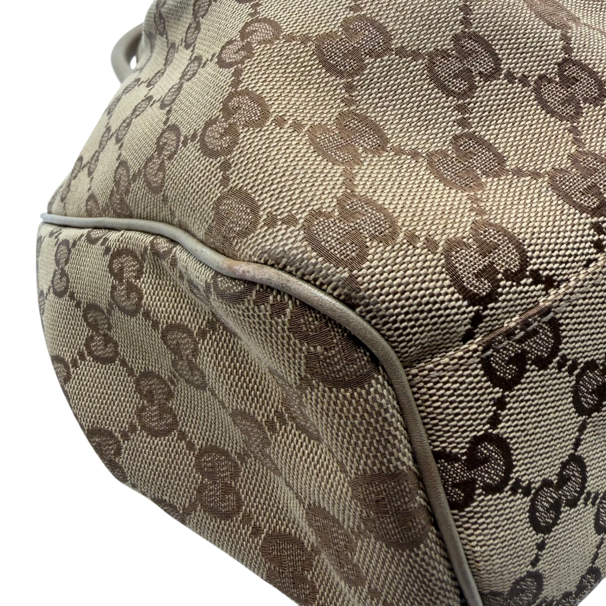 Gucci Shopper Sukey monogram beige – Ecken im Detail