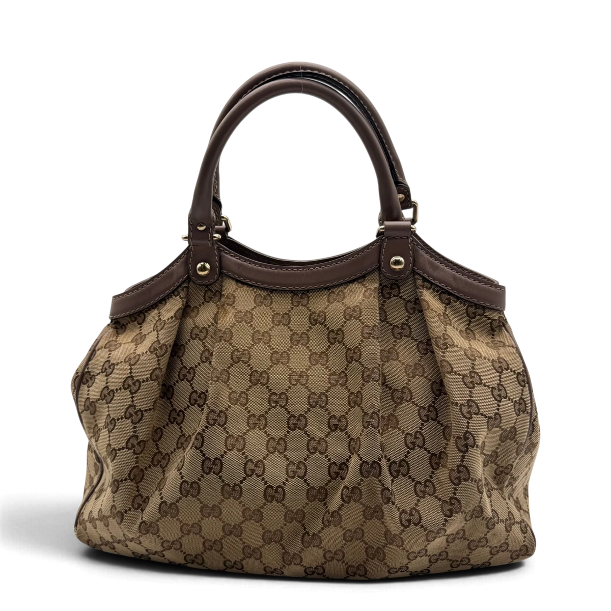 Gucci Shopper Sukey monogram beige – Gesamtansicht