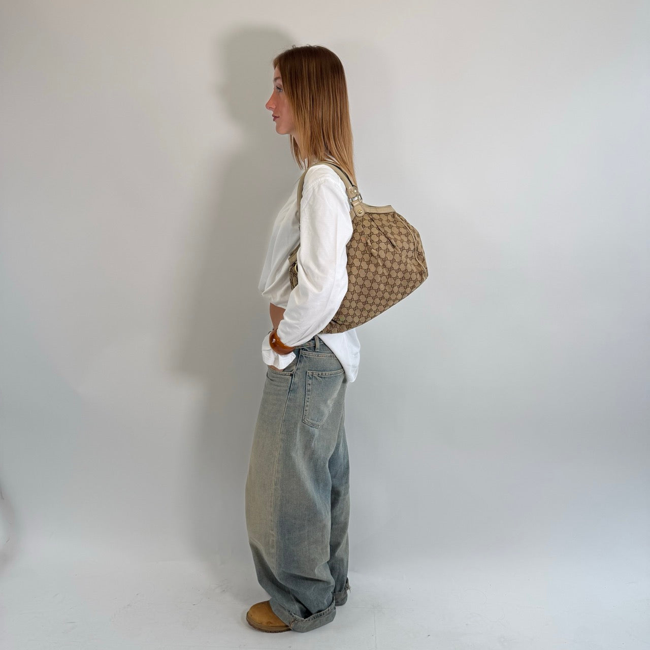 Gucci Shopper Sukey monogram beige