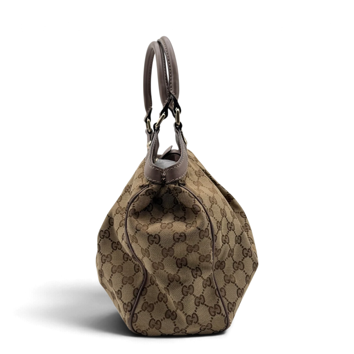 Gucci Shopper Sukey monogram beige – Seitenansicht