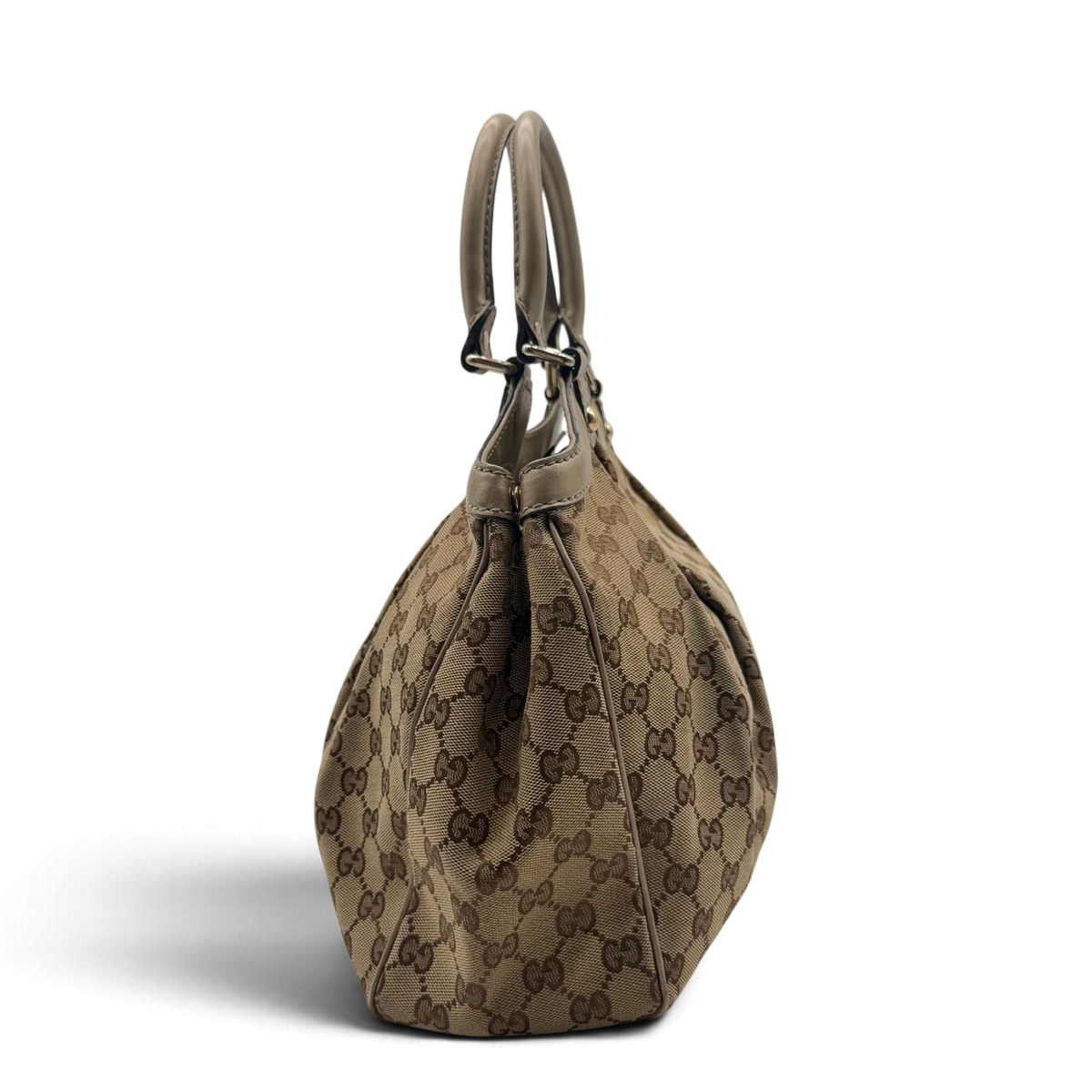 Gucci Shopper Sukey monogram beige – Seitenansicht