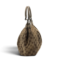 Gucci Shopper Sukey monogram beige – Seitenansicht