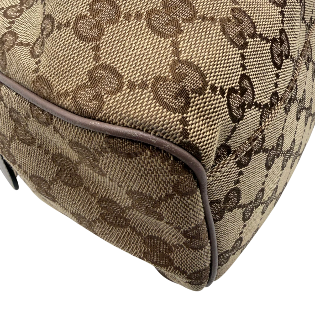Gucci Shopper Sukey monogram beige – Ecken im Detail