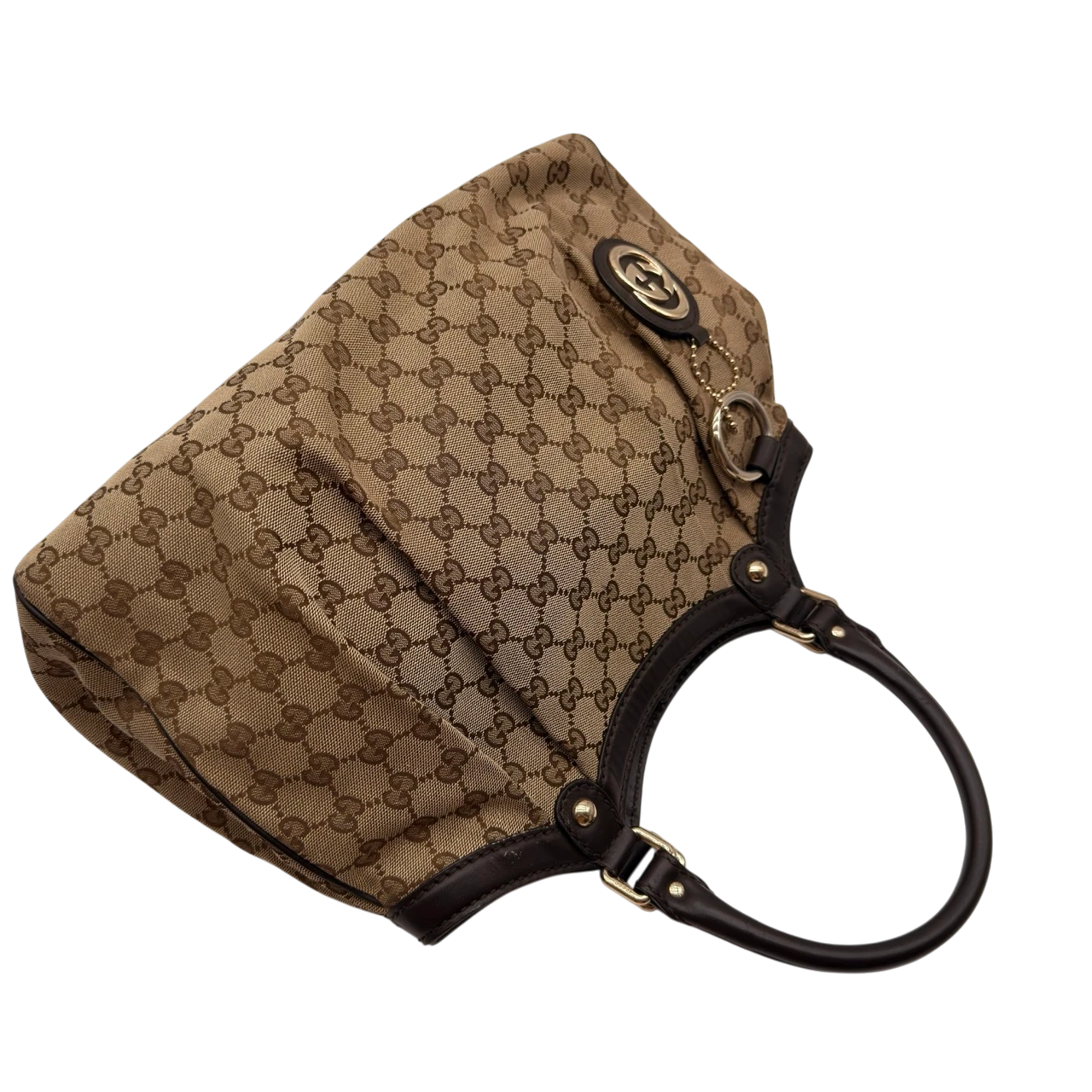 Gucci Shopper Sukey monogram braun