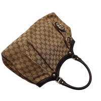 Gucci Shopper Sukey monogram braun