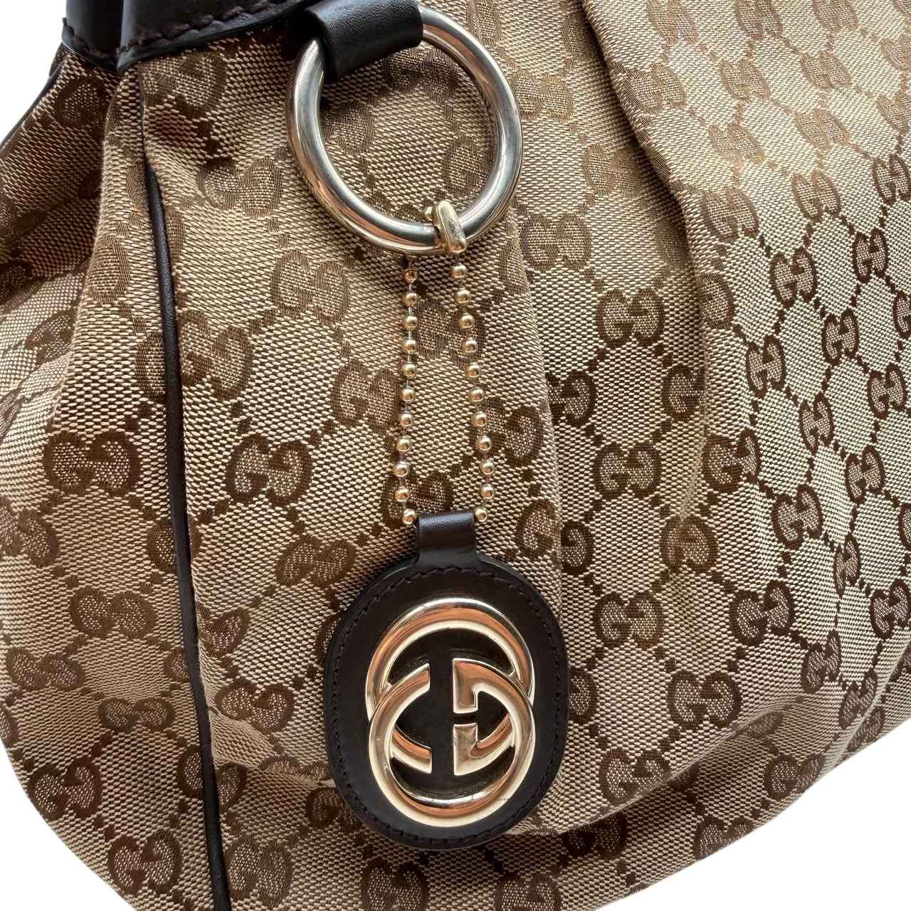 Gucci Shopper Sukey monogram braun