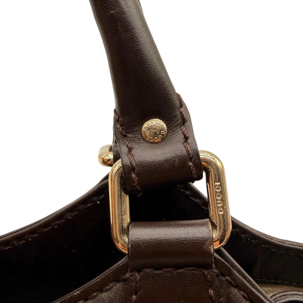 Gucci Shopper Sukey monogram braun