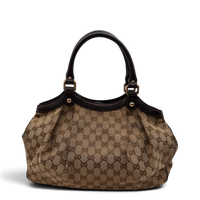 Gucci Shopper Sukey monogram braun