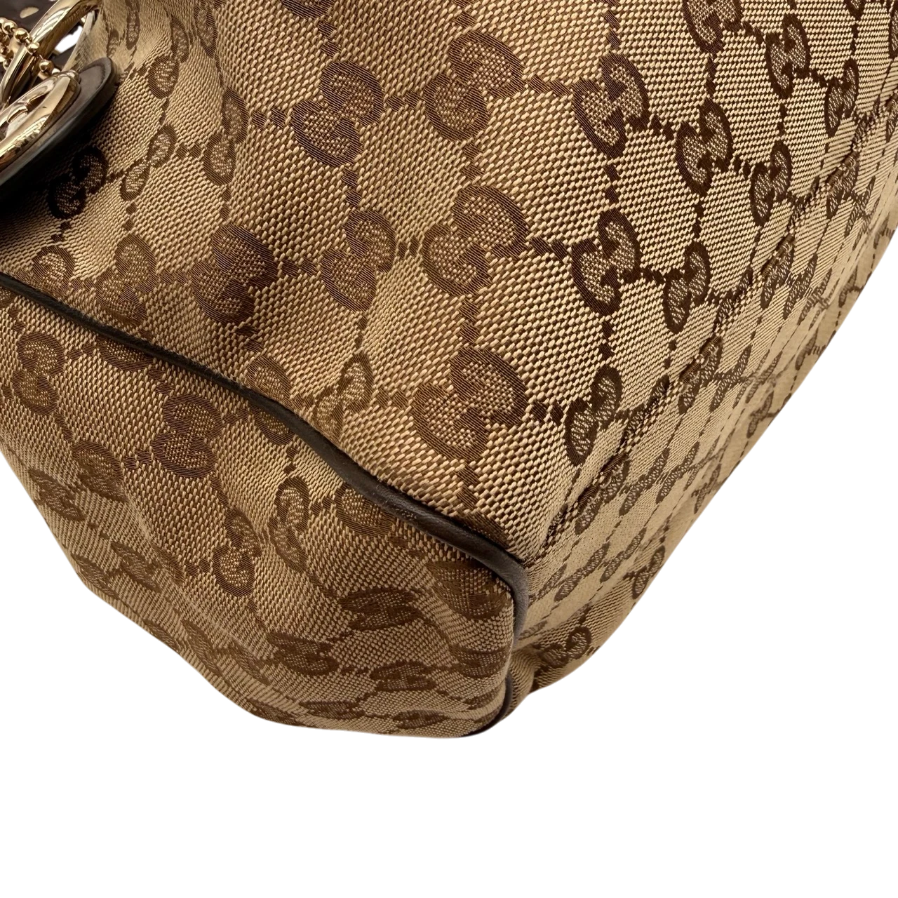Gucci Shopper Sukey monogram braun