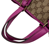 Gucci Shopper mini Sherry Line monogram beige & rosa
