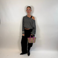 Gucci Shopper mini Sherry Line monogram beige & rosa