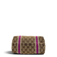 Gucci Shopper mini Sherry Line monogram beige & rosa