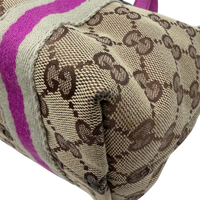 Gucci Shopper mini Sherry Line monogram beige & rosa