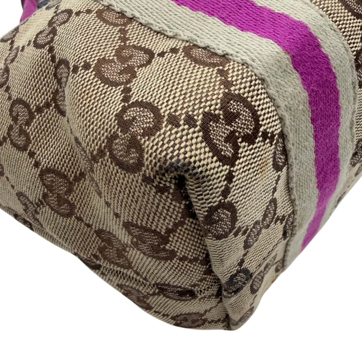 Gucci Shopper mini Sherry Line monogram beige & rosa