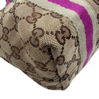 Gucci Shopper mini Sherry Line monogram beige & rosa