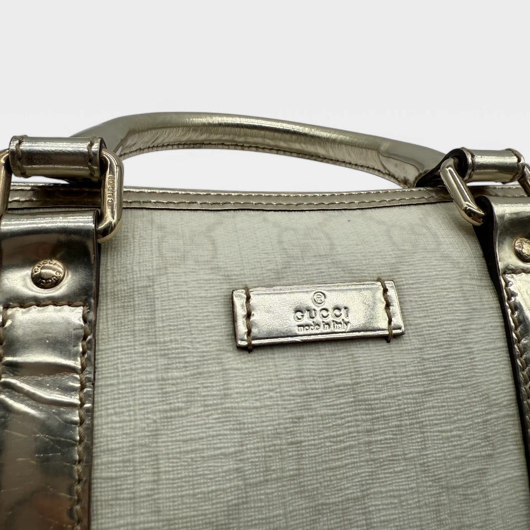 Gucci handbag Joy mini PVC white
