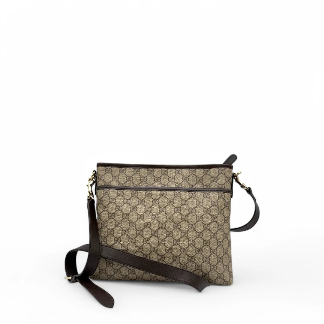 Gucci shoulder bag Supreme beige