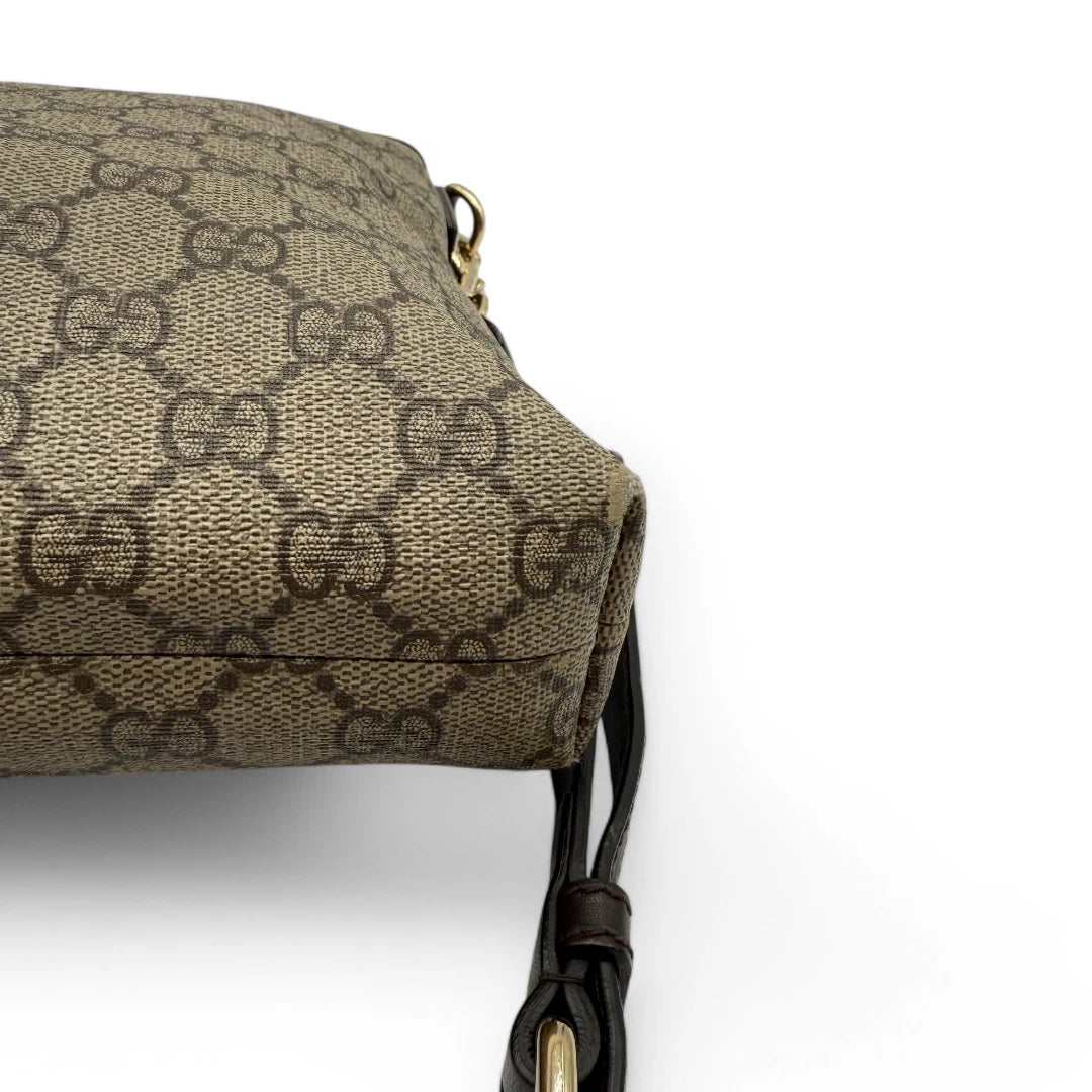 Gucci shoulder bag Supreme beige