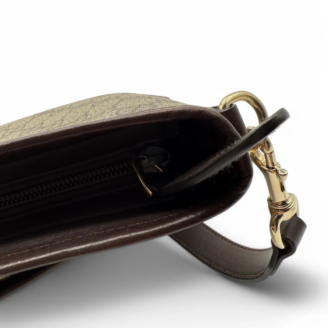 Gucci shoulder bag Supreme beige
