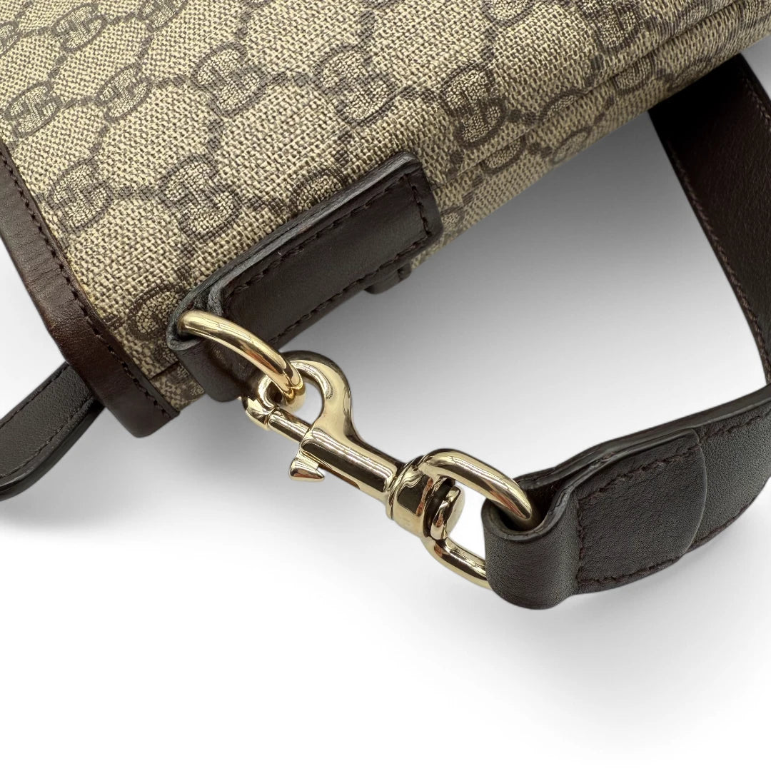 Gucci shoulder bag Supreme beige
