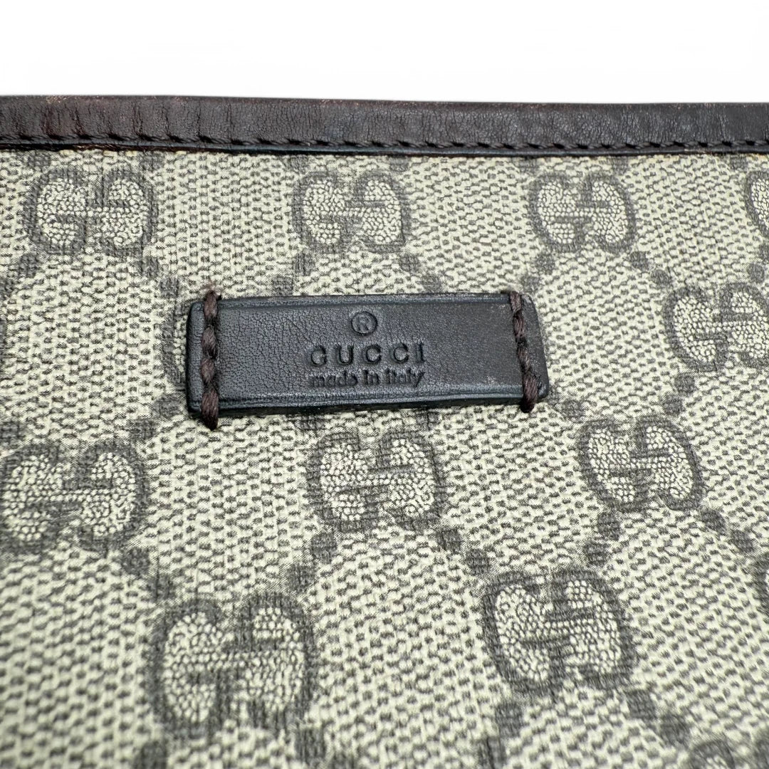Gucci shoulder bag Supreme beige