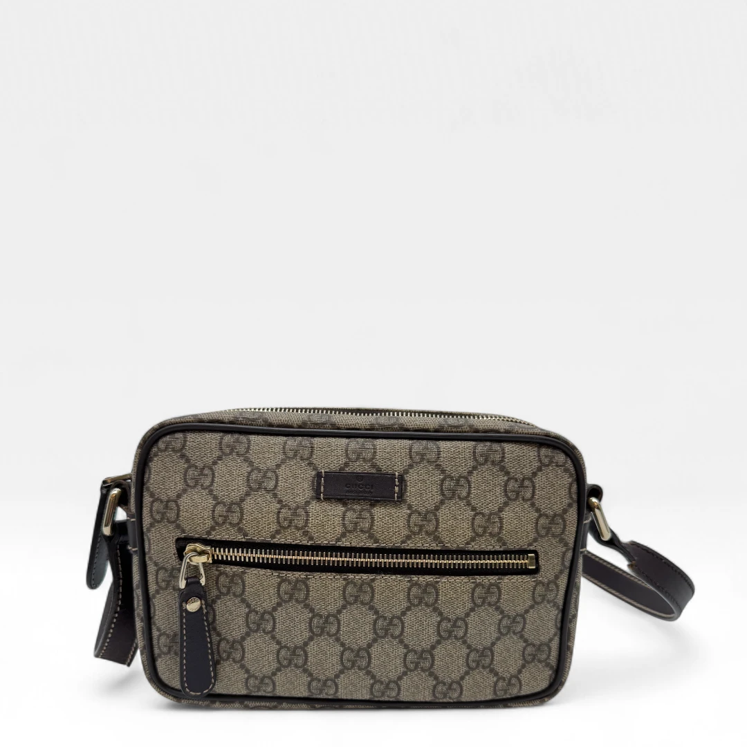Gucci Umhängetasche rechteckig monogram beige