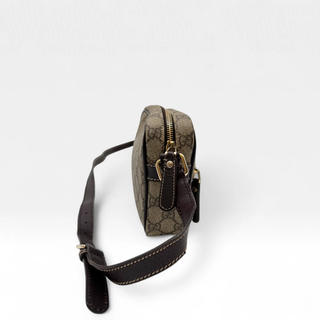 Gucci Umhängetasche rechteckig monogram beige